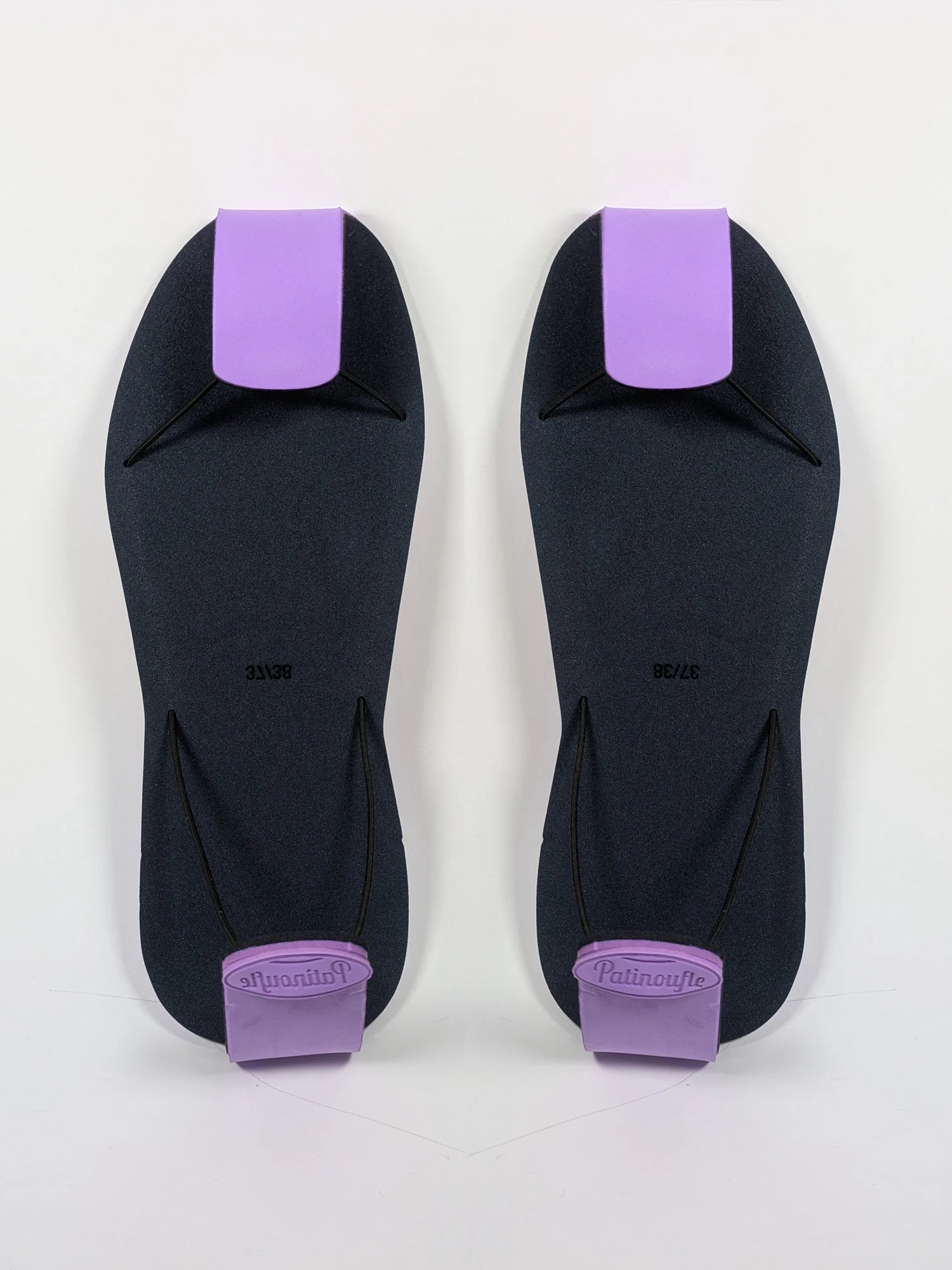 patins d'intérieur mauve