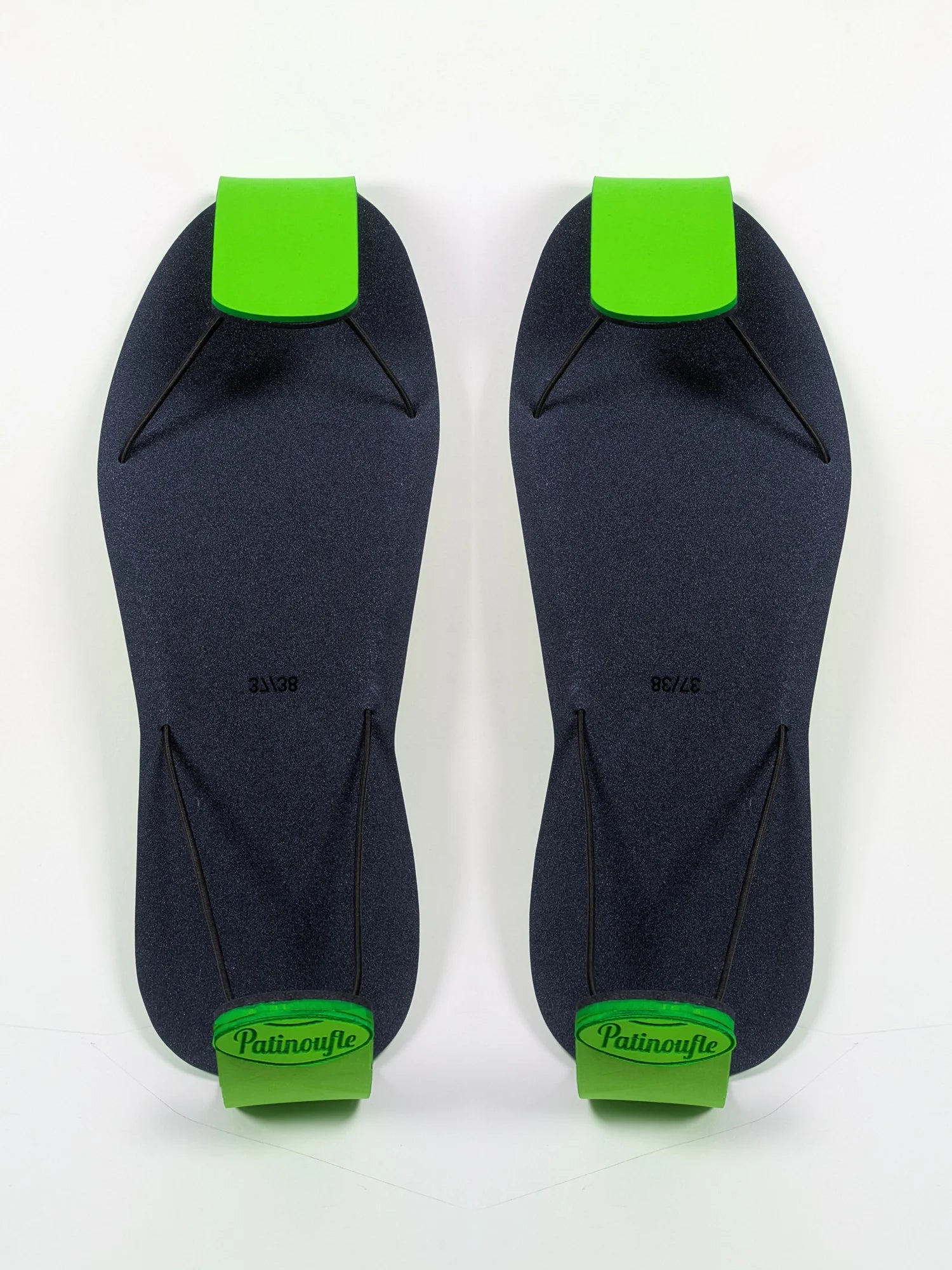 patins d'intérieur vert clair