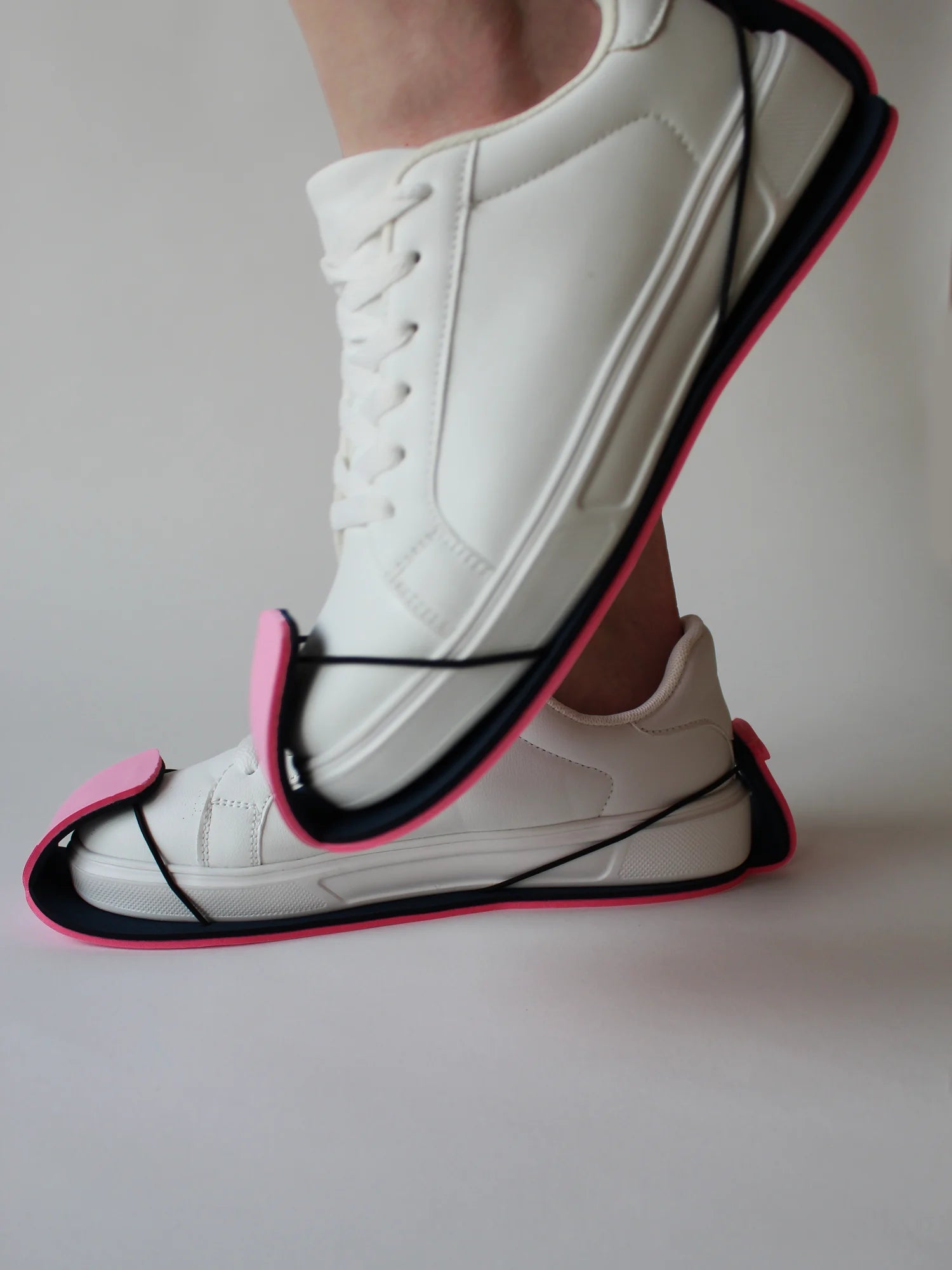 Surchaussure lavable rose Parinoufle