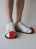 surchaussure Patinoufle rouge