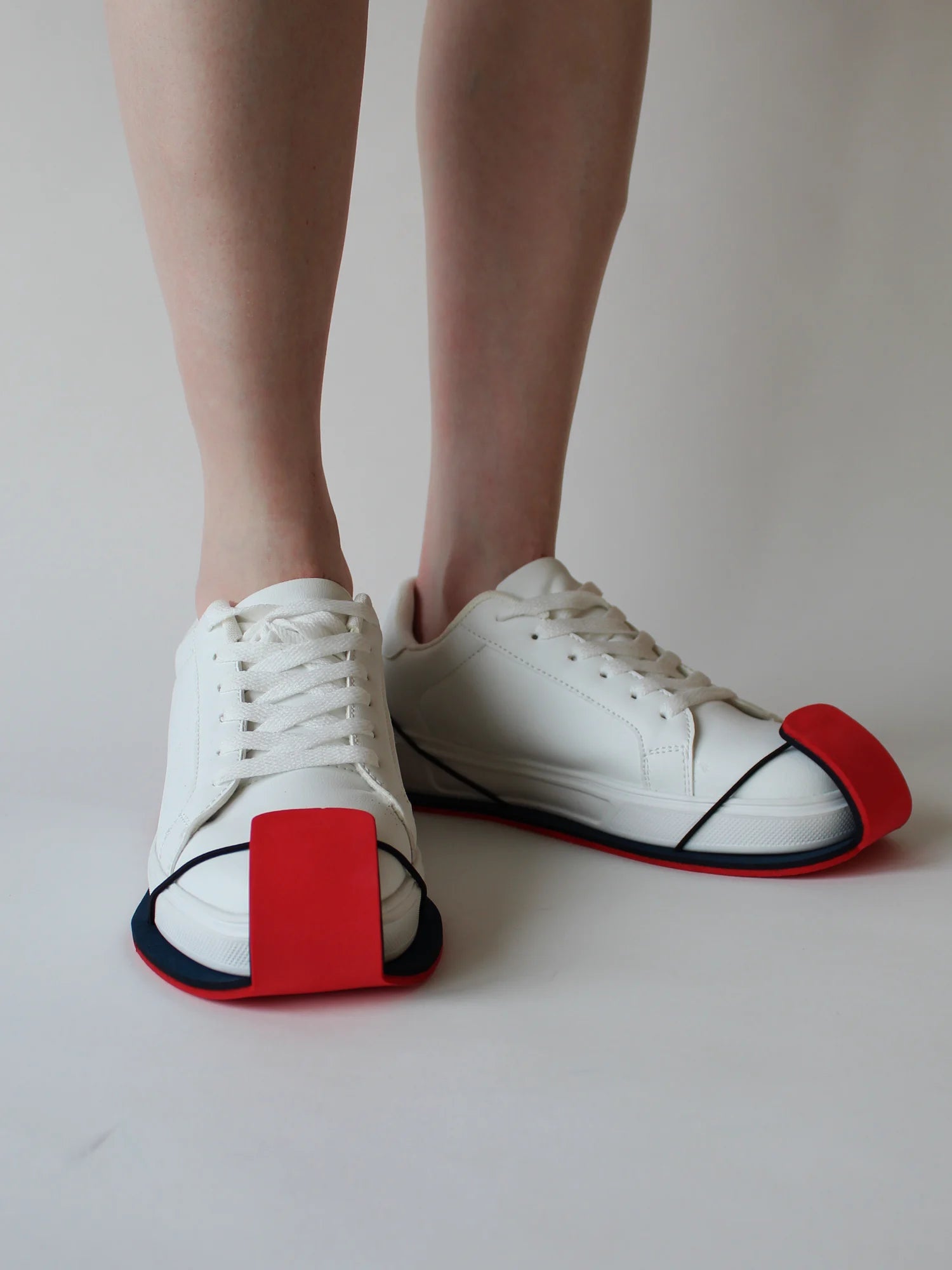surchaussure Patinoufle rouge