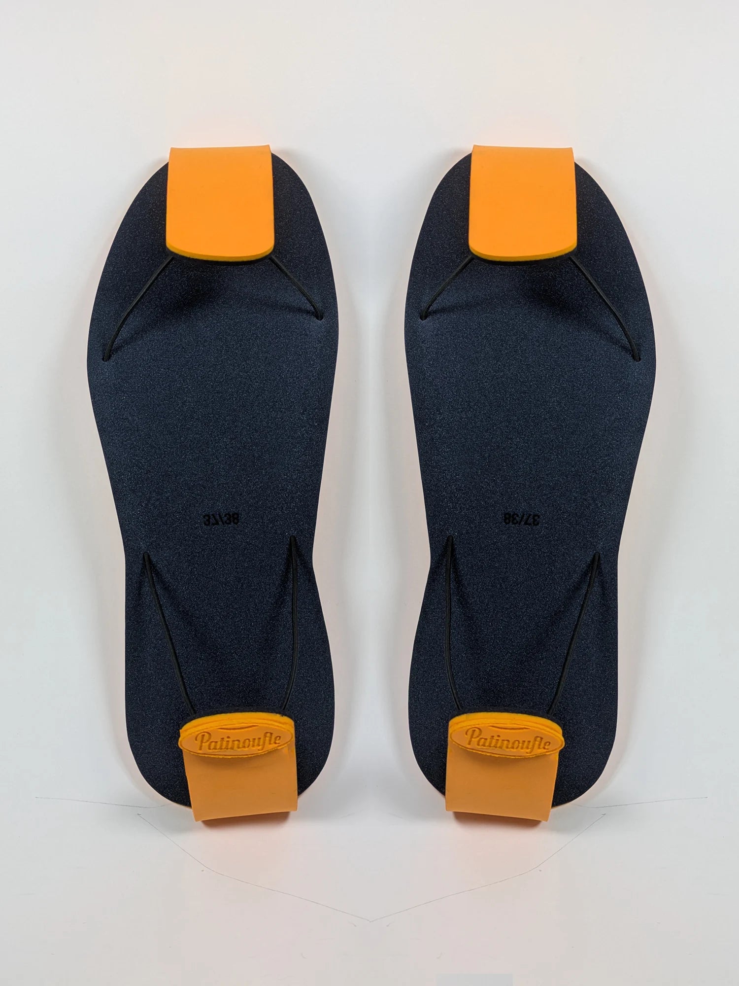 patins d'intérieur orange
