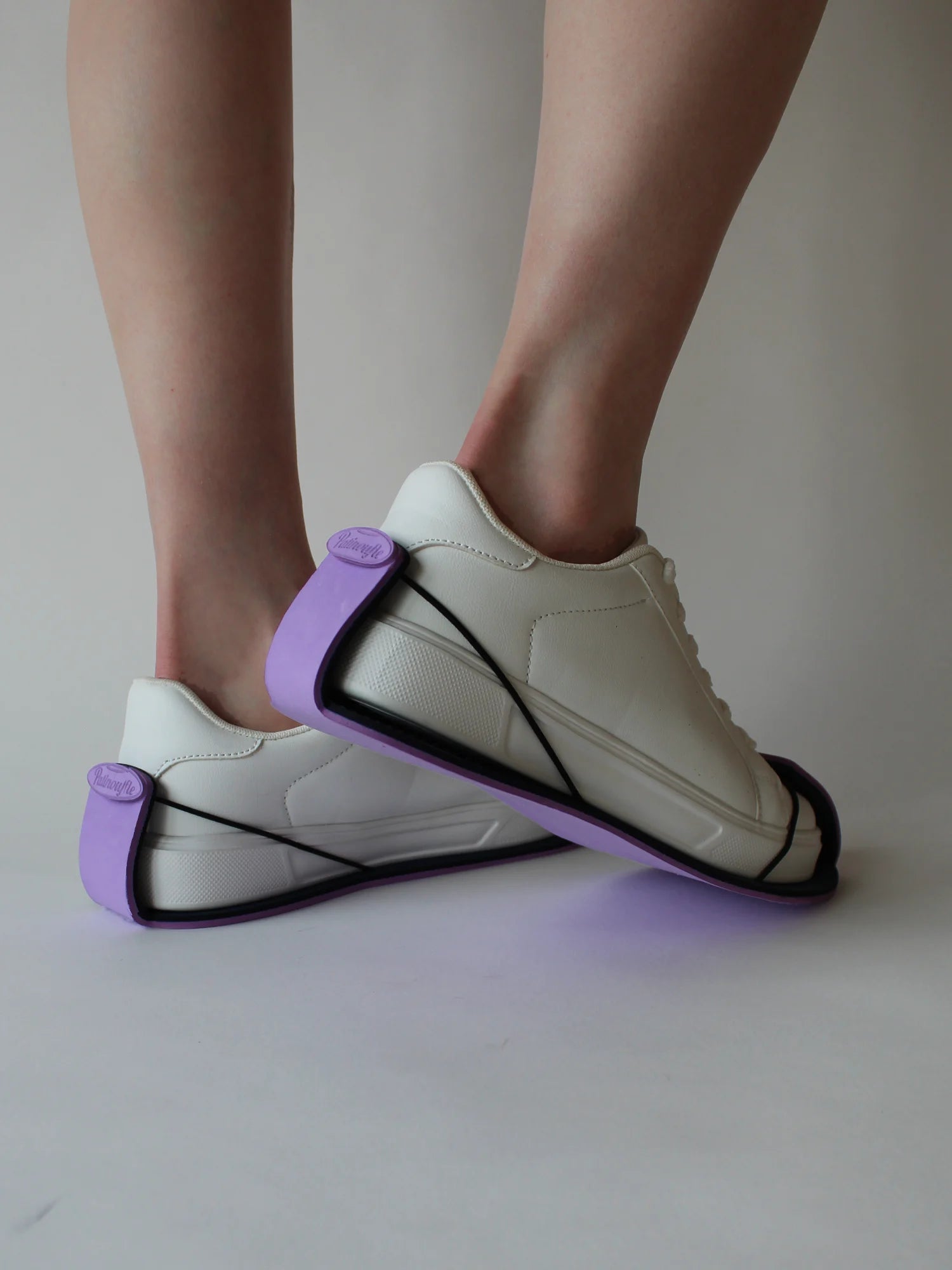 surchaussure Patinoufle mauve