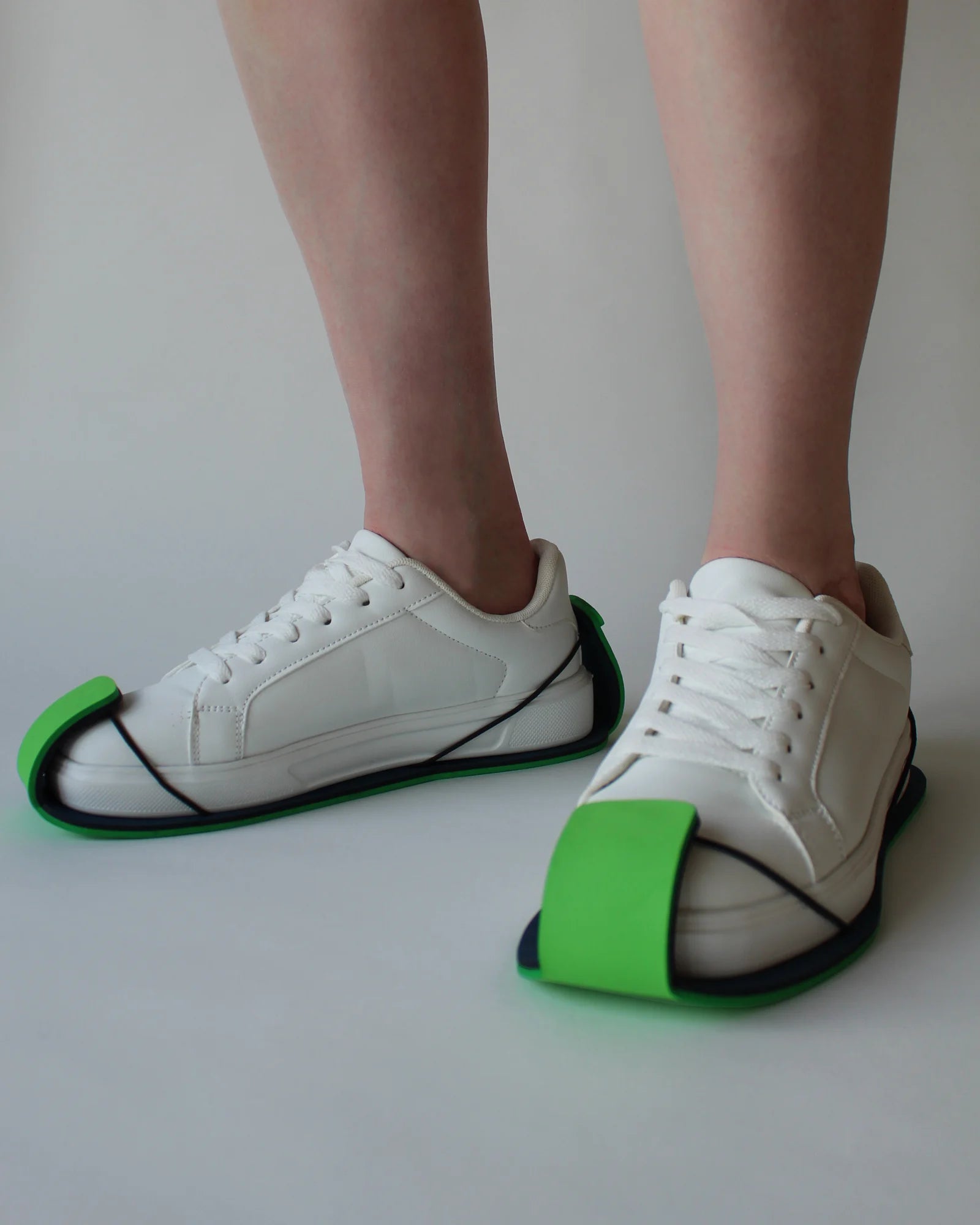 surchaussure Patinoufle vert clair