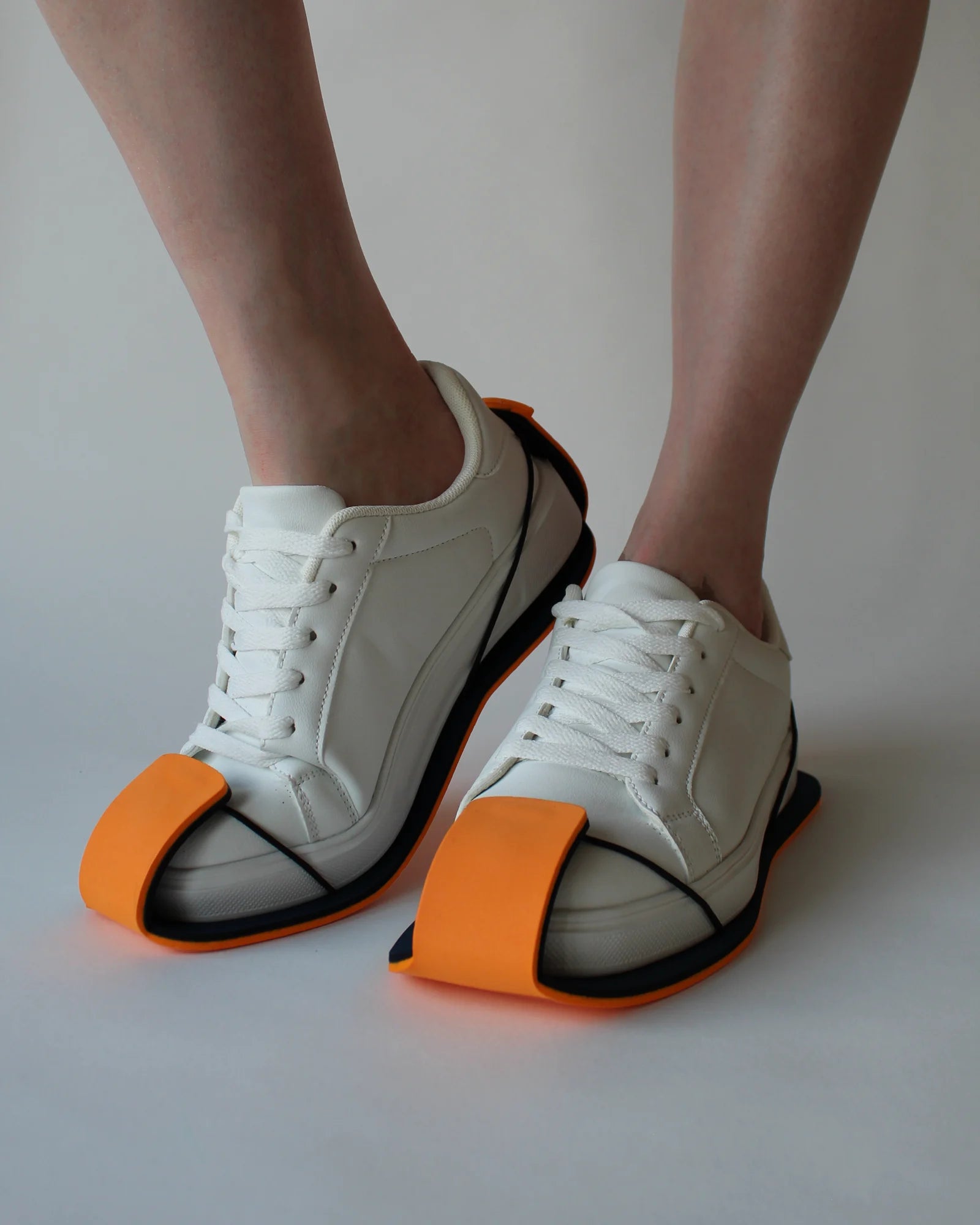 surchaussure Patinoufle orange